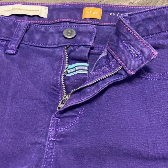 Anthropologie Pilcro Stretch Denim Shorts Sz 27 - Picture 7 of 9